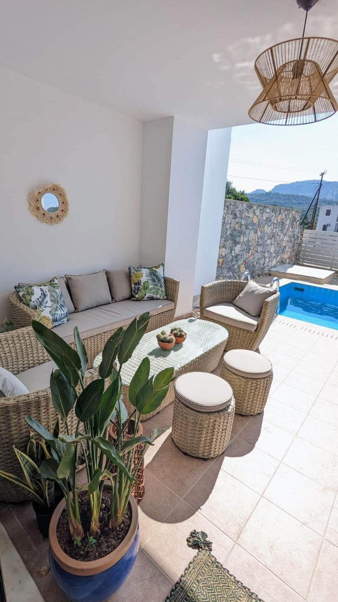 Casa Christiana, Lardos Villa Eksteriør billede